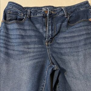 No Boundaries Dark Blue Straight Jeans